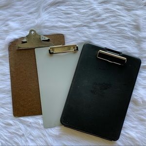 Clipboards - Bundle of 3